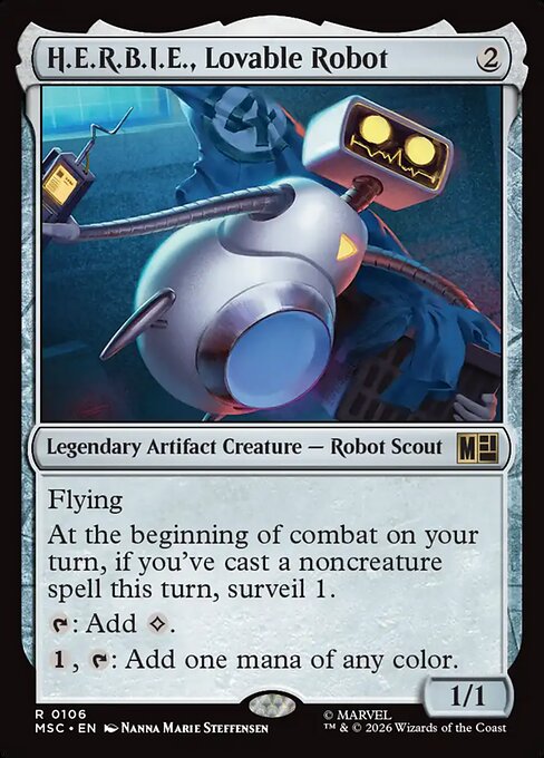 Example Deck for H.E.R.B.I.E., Lovable Robot