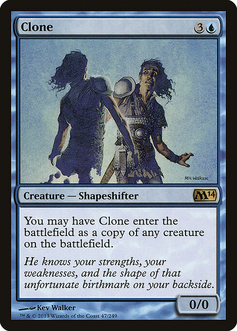 mtg best clone cards copy The Tiers of a Mint / near mint condition trading card What is the best clone