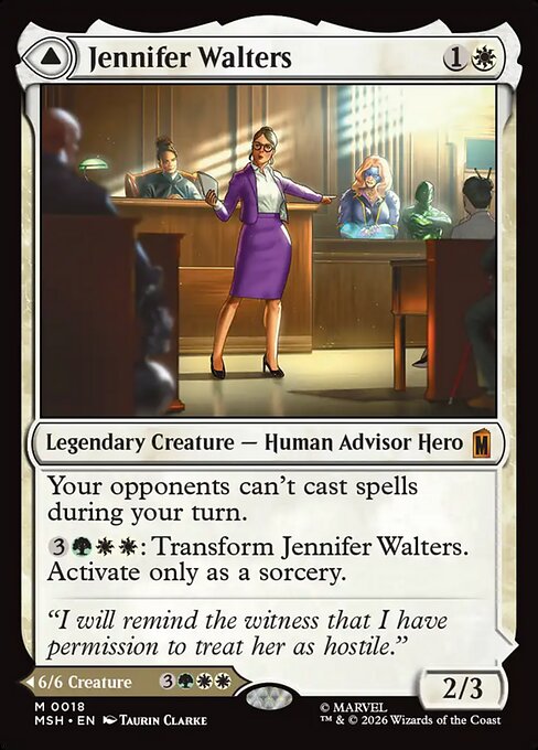 Example Deck for Jennifer Walters