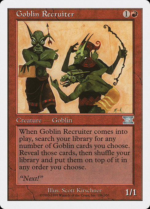 mtg good goblin cards 10 Best Magic: The Gathering Cards For Goblin Tribal Decks