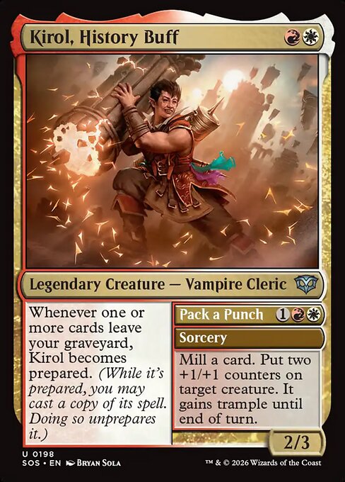 Example Deck for Kirol, History Buff