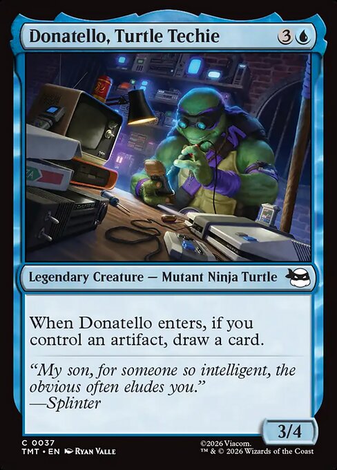 Example Deck for Donatello, Turtle Techie