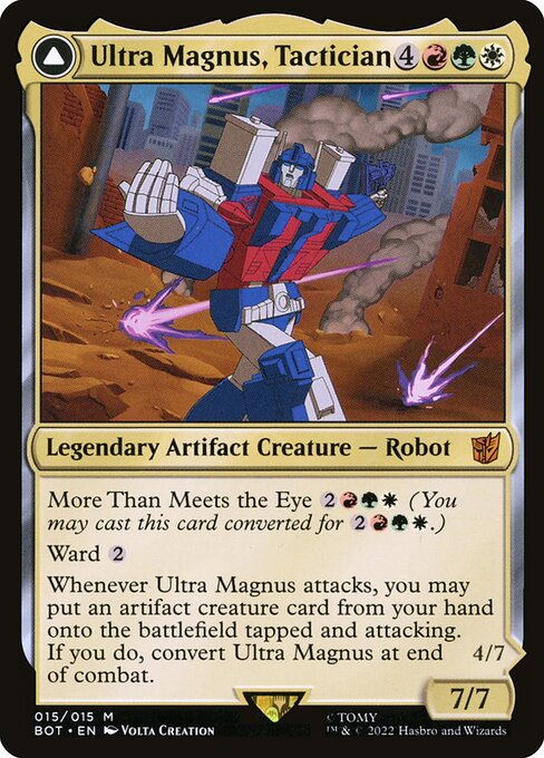 affinity commander deck mtg Urza, Lord High Artificer ARTIFACTS Metalcraft Magic Ultra Magnus, Tactician (Commander) -