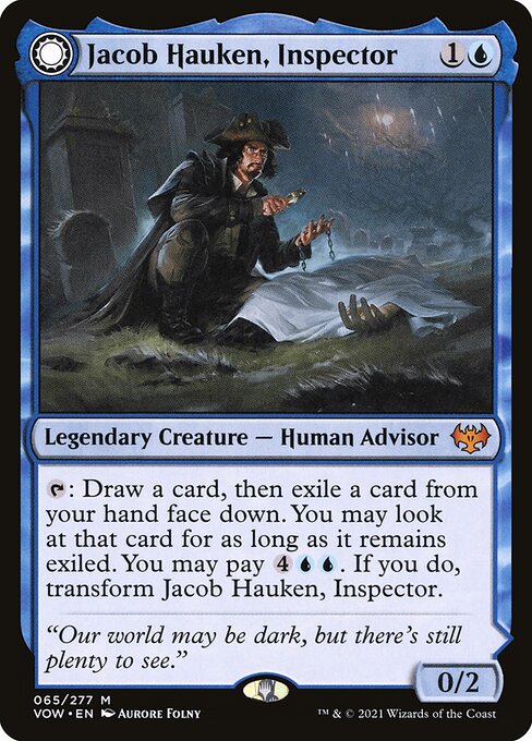 Example Deck for Jacob Hauken, Inspector