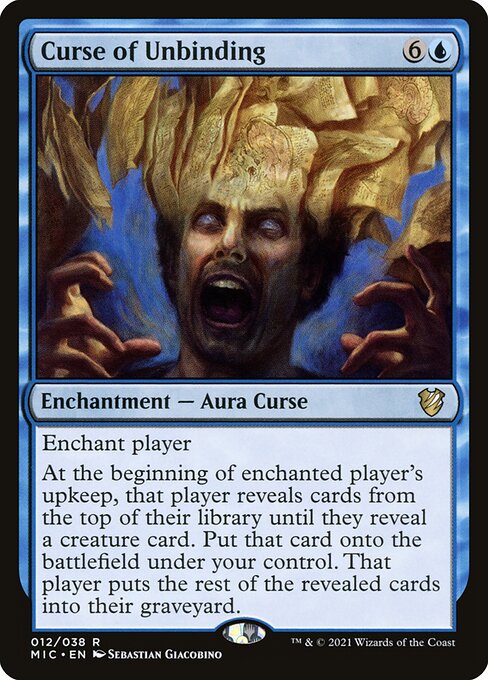best curse cards mtg of Unbinding (Card) then shuffle your library. MTG Best Modern Curses staple