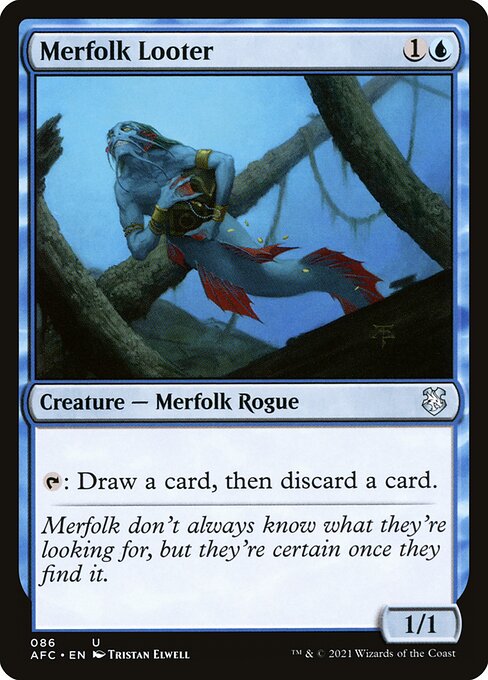 looting cards mtg Magic The Gathering - Commander Masters Foundations (FDN) #106 Illustrated by Arif Wijaya Magic 100 rummage / looting cards
