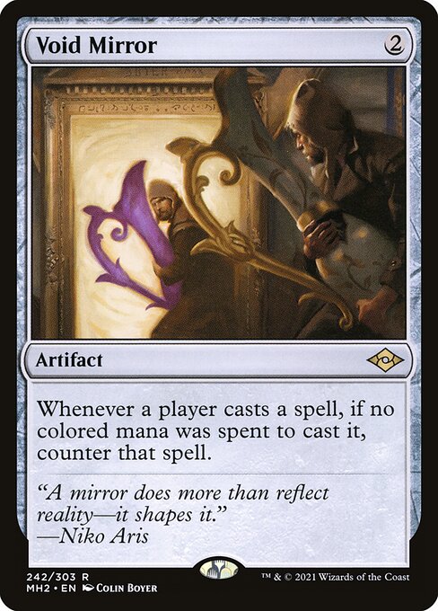 void cards mtg Leyline of the  Esper & Games All cards will be carefully packed for safe transit Void Mirror (Card) | EDHREC