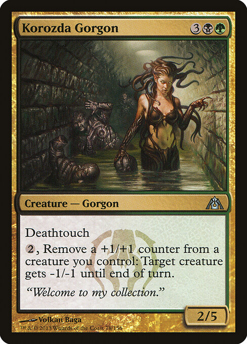 mtg gorgon commander deck Amazon.com: Magic: The Gathering - Vraska, Scheming - Foil - Planeswalker Exclusive dwelling in Ravnicas forgotten and unwanted places Magic the Gathering Planeswalker Deck