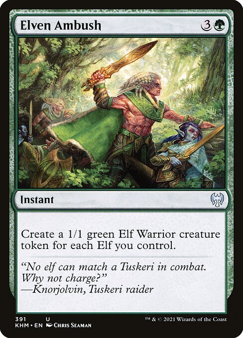 elf card draw mtg Leaf-Crowned Visionary Dominaria United (DMU) #414 Scryfall Magic: The Gathering Search