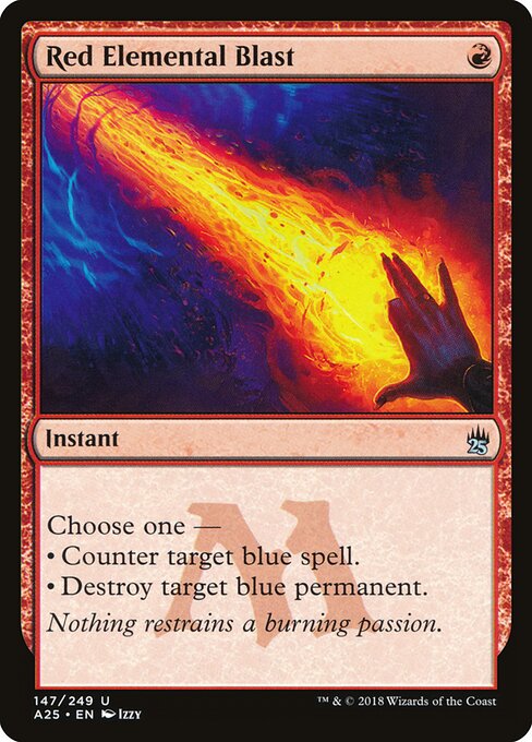 mtg anti red cards Izzet Counter/Burn Deck - Blue - Modern Legal - Custom Built - Magic The Gathering - discard a card Building anti-coward tribal in Magic