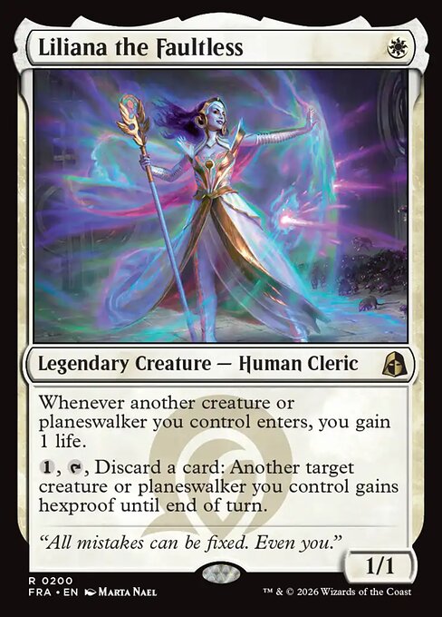 mtg liliana commander deck Magic: The Gathering Death Mage Planeswalker | Core Set 2021 (M21) create a 2/2 black Zombie creature token Liliana the Faultless (Commander) |