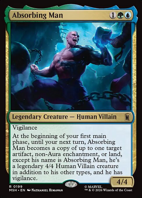 Example Deck for Absorbing Man