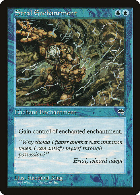 mtg steal creature cards Enchantment (Card) Infinite stealing creatures