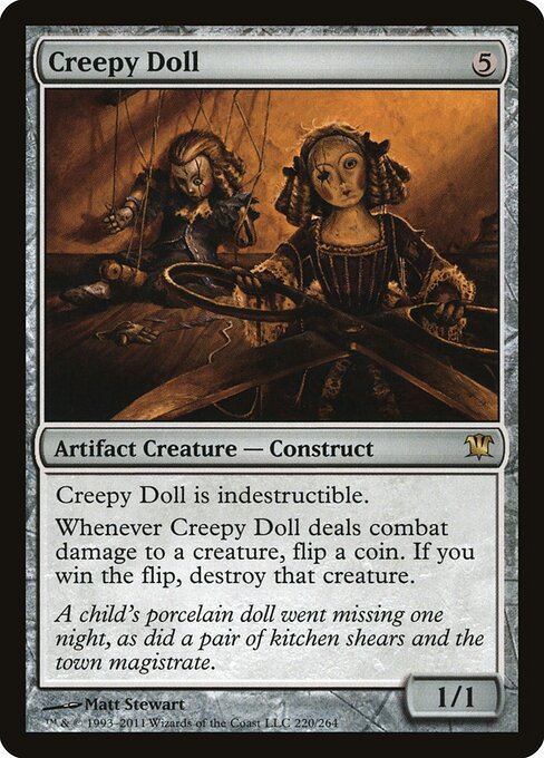 mtg cards like stuffy doll Magic The Gathering - - Rag Doll - Magic 2013 Artifact Creature Hi. Im curious does anyone