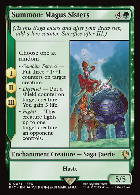 terra mtg commander deck Final Fantasy Box - Holds 105 Sleeved Cards then return it to the battlefield (front face up) Terra, Herald of Hope FINAL