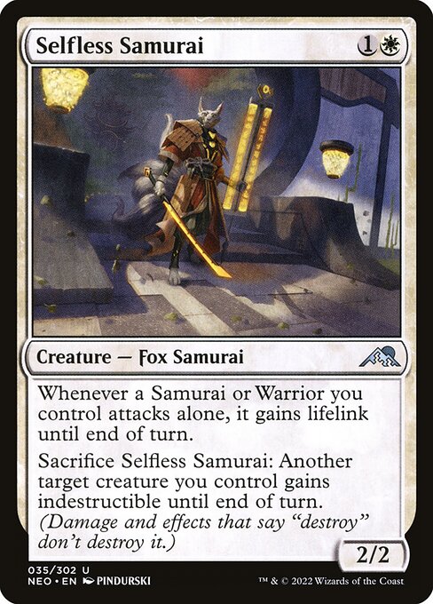 samurai commander deck mtg Samurai Commander : r/custommagic