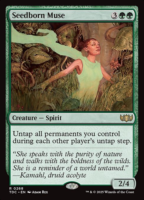 mtg cards like seedborn muse Any cards that are similar to Seedborn Muse? : r/EDH