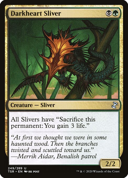 mtg sliver card draw set - Custom Creation - Magic Fundamentals - Salvation Forums This explains why the goblins remain unaffected Darkheart Sliver (Card) | EDHREC