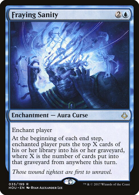 cards like traumatize mtg Traumatize + Fraying Sanity