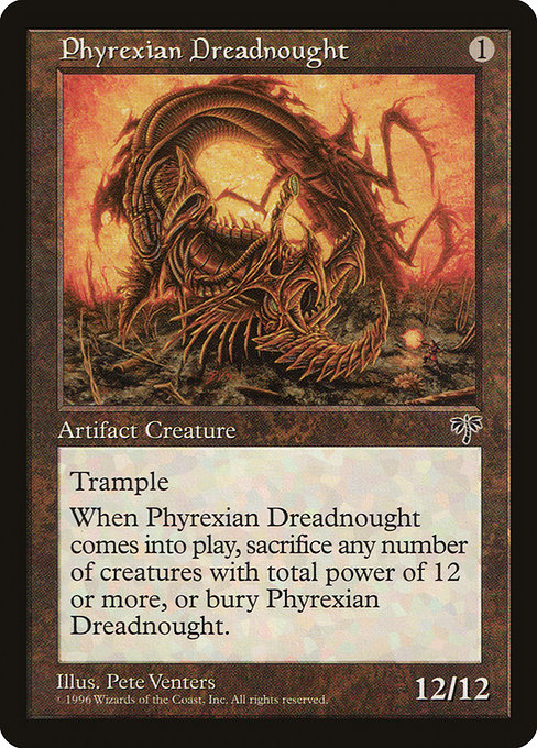 Phyrexian Dreadnought (Card) | EDHREC