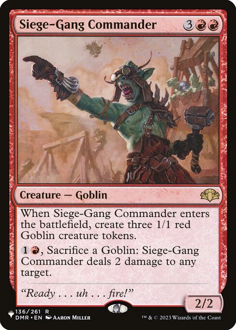 mtg red goblin commander deck Krenko EDH | Tribal Deck MTG Proxy 100+ Card Commander
