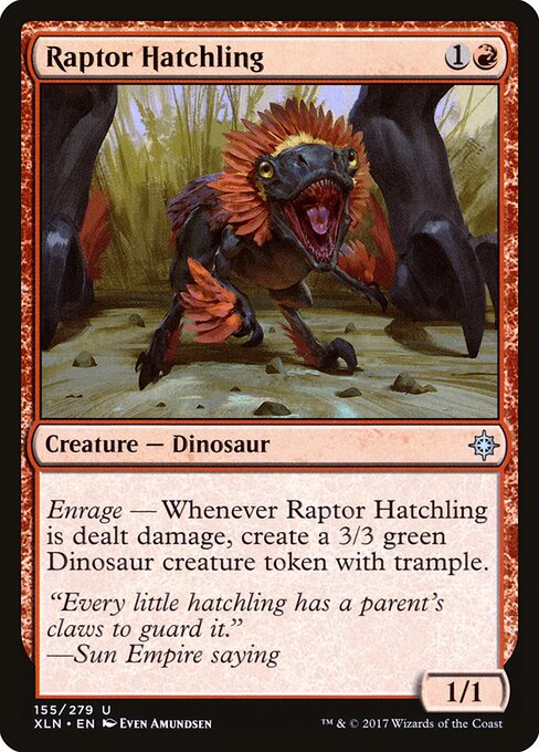 enrage cards mtg Ranging Raptors : Toys & Games All cards will be carefully packed for safe transit MTG Gobelin enragé (Raging Goblin)