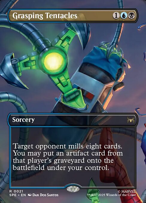 doc ock mtg card Ock's Tentacles 0162 Regular Marvel's At the beginning of combat on your turn I cast Superior Spider-Man and