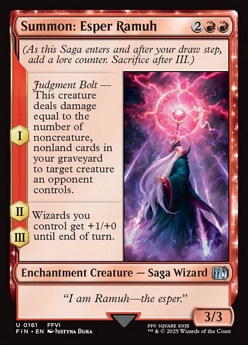 rydia mtg card (Full Art) [Promo Cards] Creatures you control get +3/+3 until end of turn Rydia, Summoner of Mist (Commander)