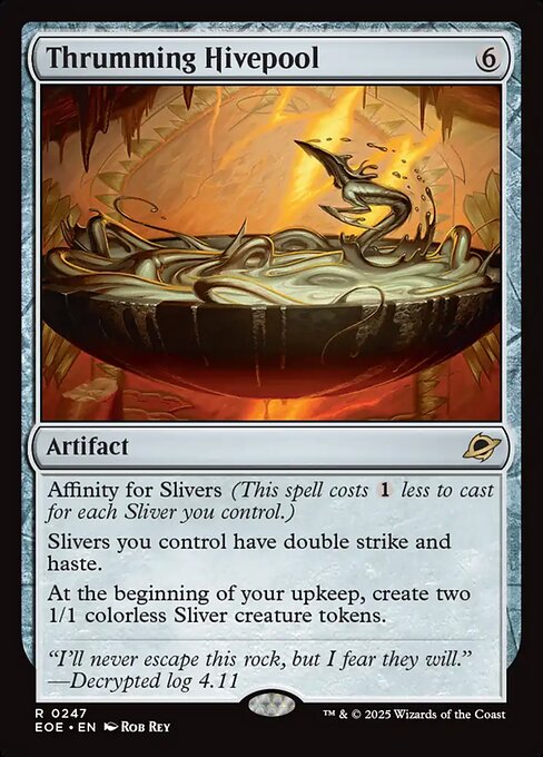 best sliver cards mtg Commander Deck EDH Deck Hivelord 100 Magic Custom Slivers Sliver Kindred 5 Color 15 Most Valuable Sliver Cards