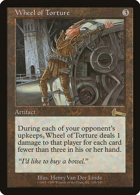 black wheel cards mtg Abilities Keywords Counter Wheel, Token Tracker 7.5 inch Diameter This is of Rare rarity Every weave mastered was another