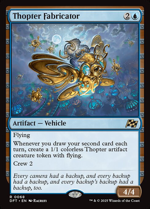 best thopter cards mtg Commander / EDH decks  DFT] Thopter Fabricator (Seanny) :