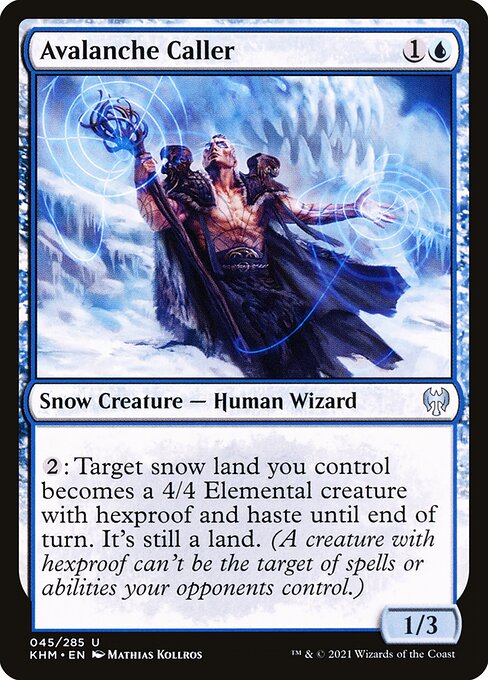 snow deck mtg commander Jorn, God of Winter (Commander) - Jorn, God of Winter Snow