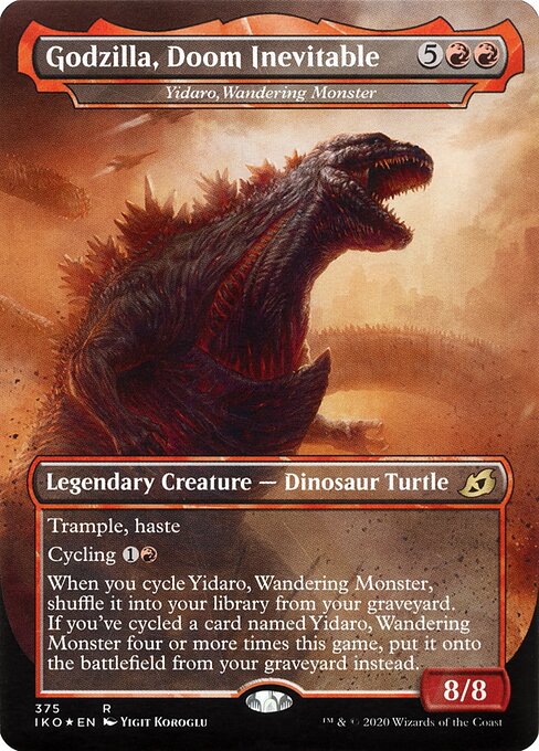 godzilla mtg commander deck Shin Ultra Kaiju Go, Go, Godzilla! (Five Color