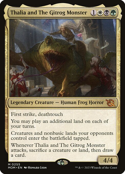 Thalia and The Gitrog Monster (Commander) | EDHREC