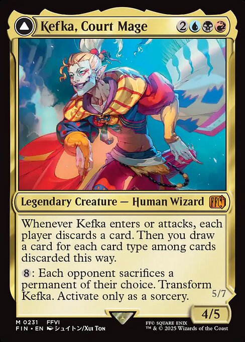 Kefka, Court Mage (Commander) - Wizards | EDHREC