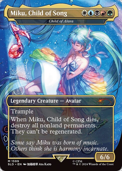 mtg hatsune miku commander deck Magic The Gathering Secret Lair: Secret Lair x Miku: Sakura Superstar JP (Foil Edition, Japanese) Toys & Games return it to your hand at the beginning of the next end step. MTG Secret Lair leak reveals
