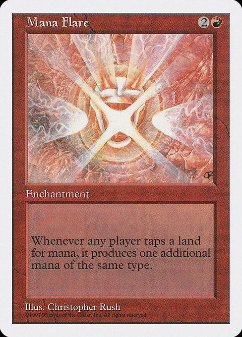 mtg flare cards Mana (046) Enchanting Tales : Toys & Games put one onto the battlefield tapped and the other into your hand Modern Horizons 3 -Flare Cycle