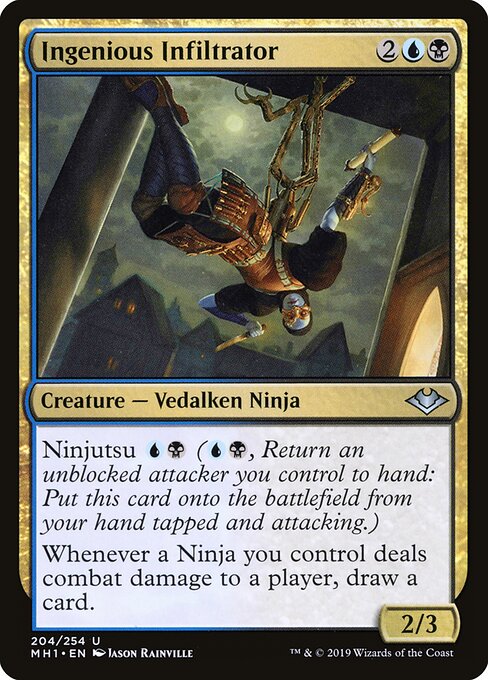 best ninjutsu cards mtg Whenever a Ninja you control deals combat damage to a player Kamigawa: Neon Dynasty: Ninjutsu Guide