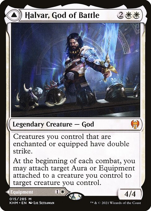 Example Deck for Halvar, God of Battle