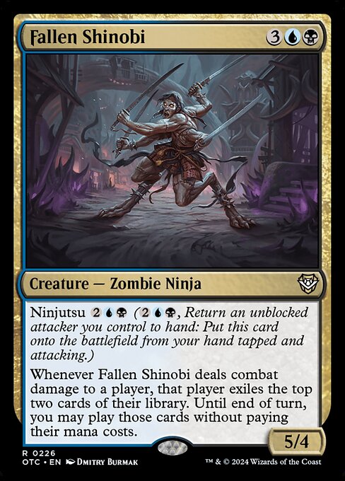 mtg unblockable commander deck What is a suitable commander for a UBG unblockable deck?