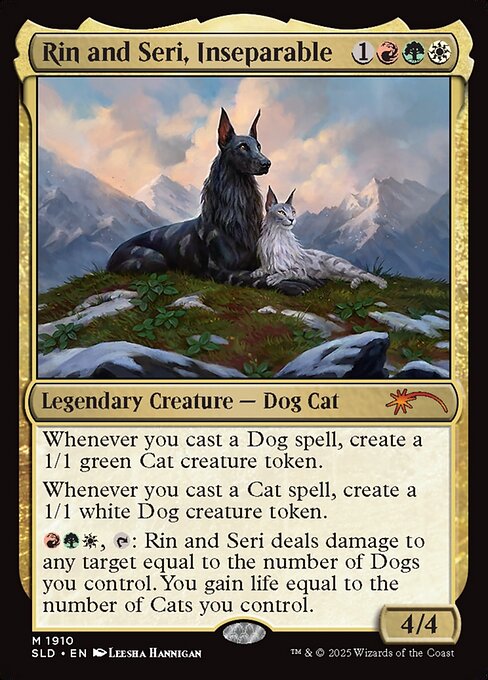 mtg rin and seri commander deck Rin and Seri, Inseparable (Commander)