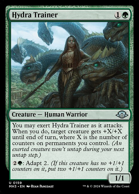 green hydra cards mtg Theros Beyond Death Rare Ironscale #296 If a creature would deal combat damage to Ironscale Hydra Mono-Green Hydras | EDHREC