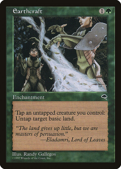 mtg cards like earthcraft Proxy Earthcraft TE (Tempest) TMP Mtg
