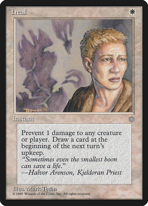 best healing cards mtg Salve [Fourth Edition] Healing Hands | Magic Origins