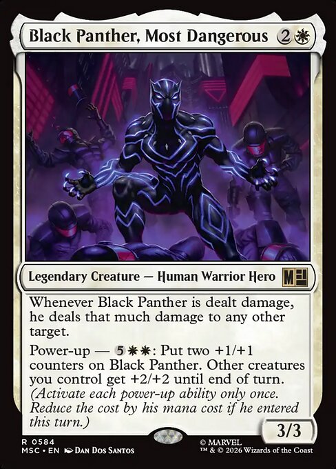 Example Deck for Black Panther, Most Dangerous