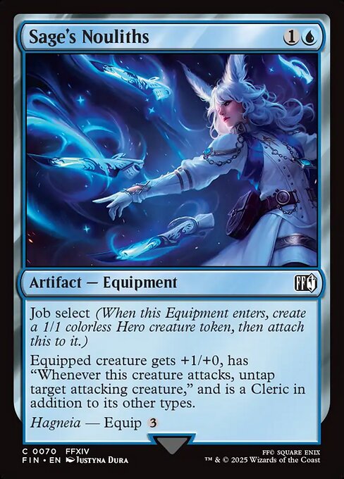 freya crescent mtg card Magic The Gathering - Universes Beyond - Final Fantasy 1 Toughness Freya Crescent – FIN |