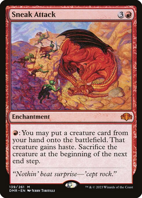 cards like sneak attack mtg Hello, wondering if anyone knows if there's any similar to attack? Art by Tyler Jacobson Age Group Mini-Primer] The Boar-God Experience -