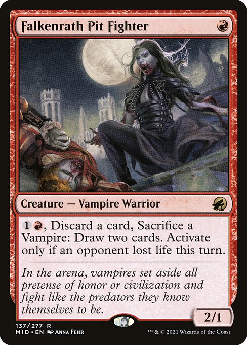 mtg vampire card draw id<=brw t:vampire o:"draw a card" Scryfall Magic: The Gathering Search