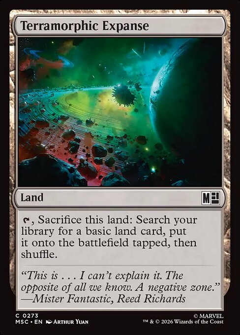 mtg cards like terramorphic expanse Altered Art Better Evolving Wilds/Terramorphic Expanse?? :