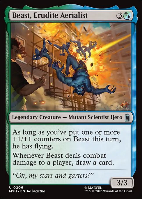 Example Deck for Beast, Erudite Aerialist